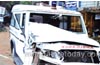 Kasargod: One injured as KSRTC bus rams into Ambulance
